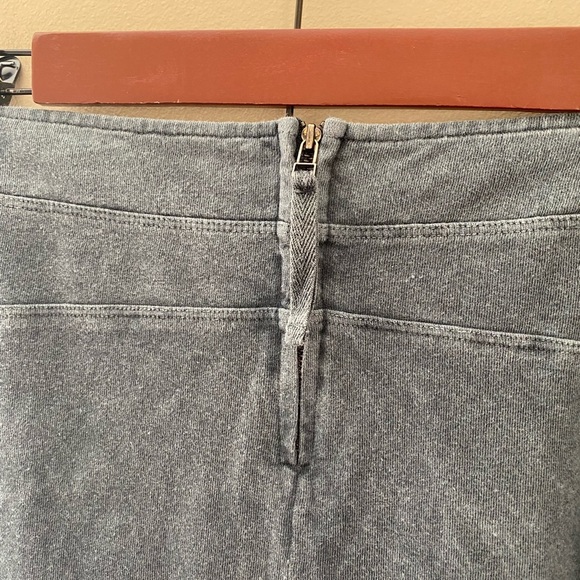 Women’s Soft Surroundings Gray Linen Blend Maxi Skirt Size Large - Picture 4 of 6